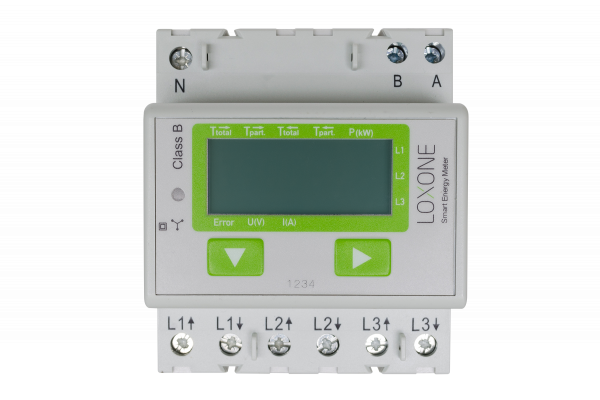 Compteur d'énergie Modbus triphasé