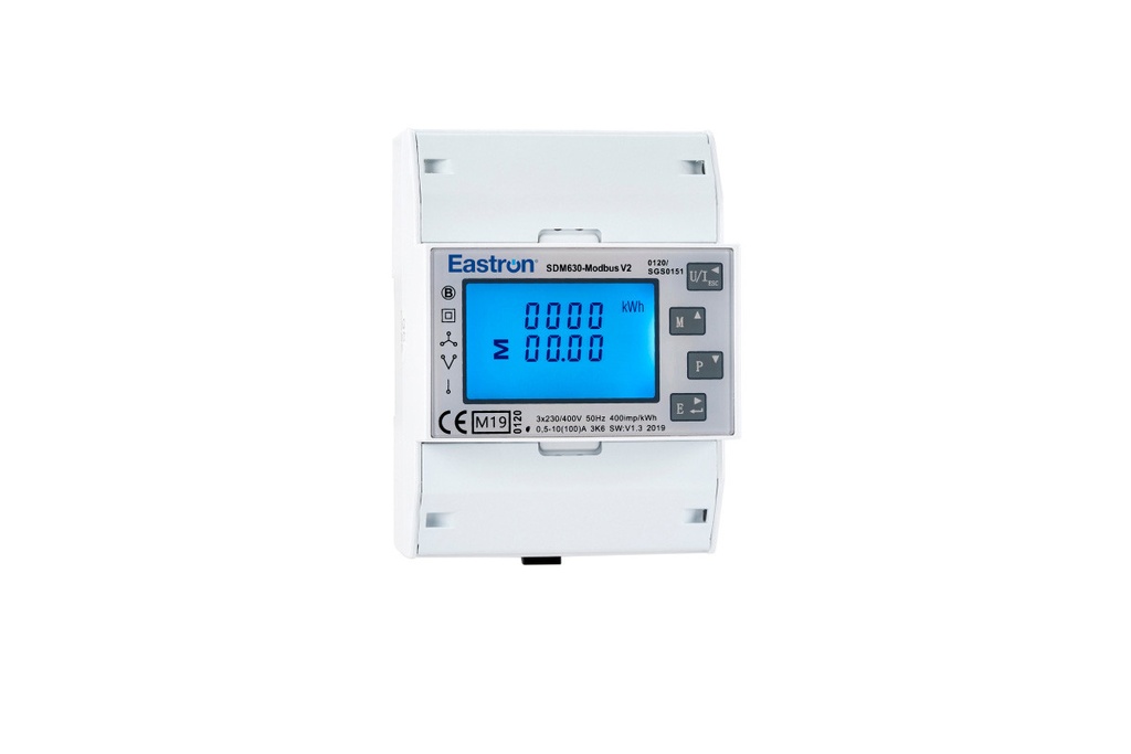 Compteur Modbus Triphasé