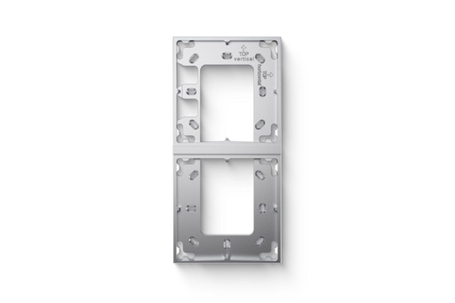 [100489] Cadre de montage double argent