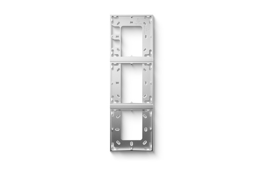 [100515] Cadre de montage triple argent