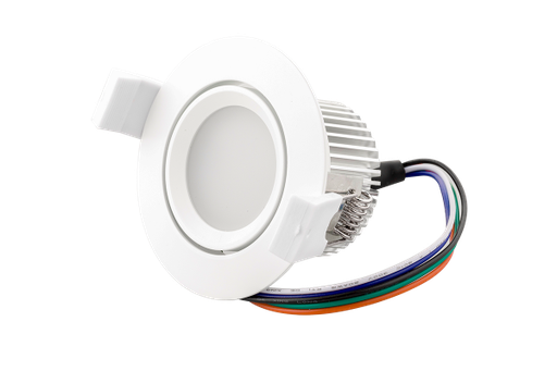 [100204] Spot LED RGBW PWM Blanc Gen.1